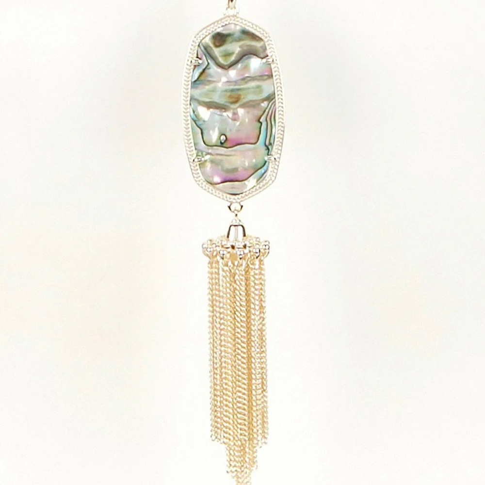Rayne Gold Long Pendant Necklace